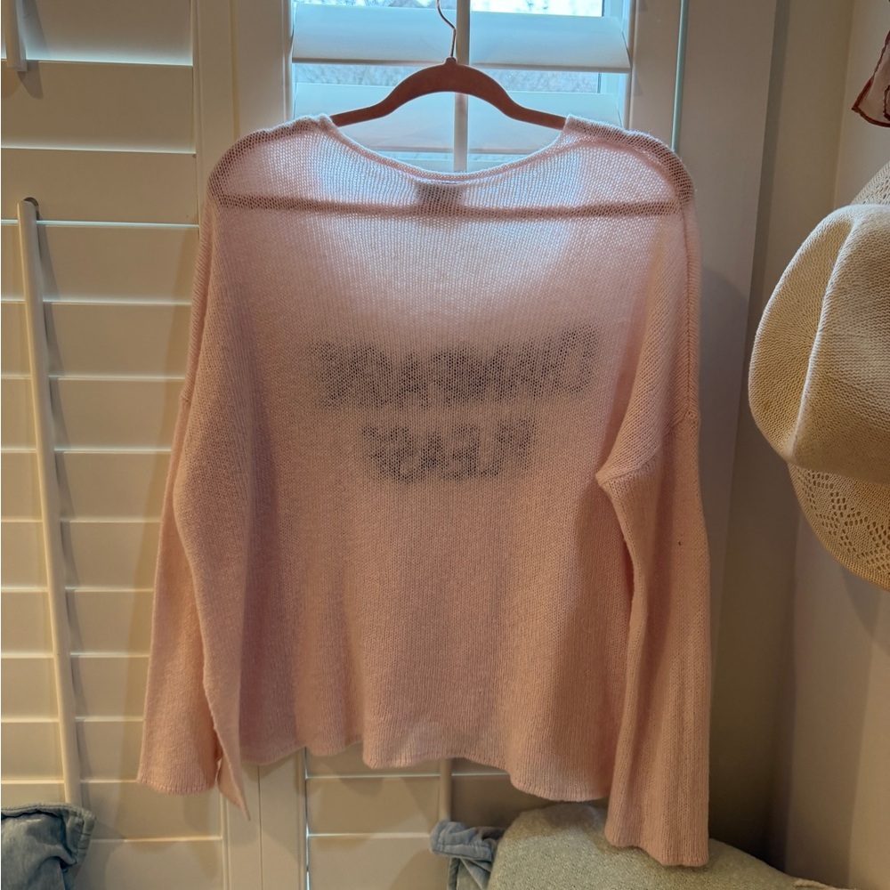 Wooden Ships Pink Sweater - Champagne Please - Picture 4 of 4